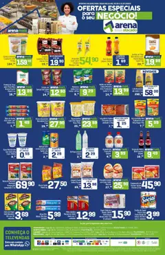 Pré-Visualização do folheto "Ofertas Especiais" da loja Arena Atacado válido a partir de 28/07/2025