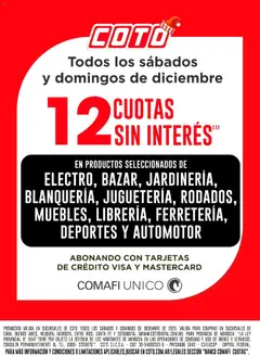 Vista previa del folleto de la tienda Coto válido desde el 01/12/2025 
