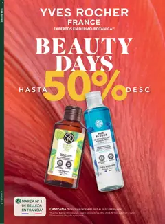 Vista previa las ofertas de la tienda Yves Rocher - Campaña 1 2026 desde el 30/12/2025 