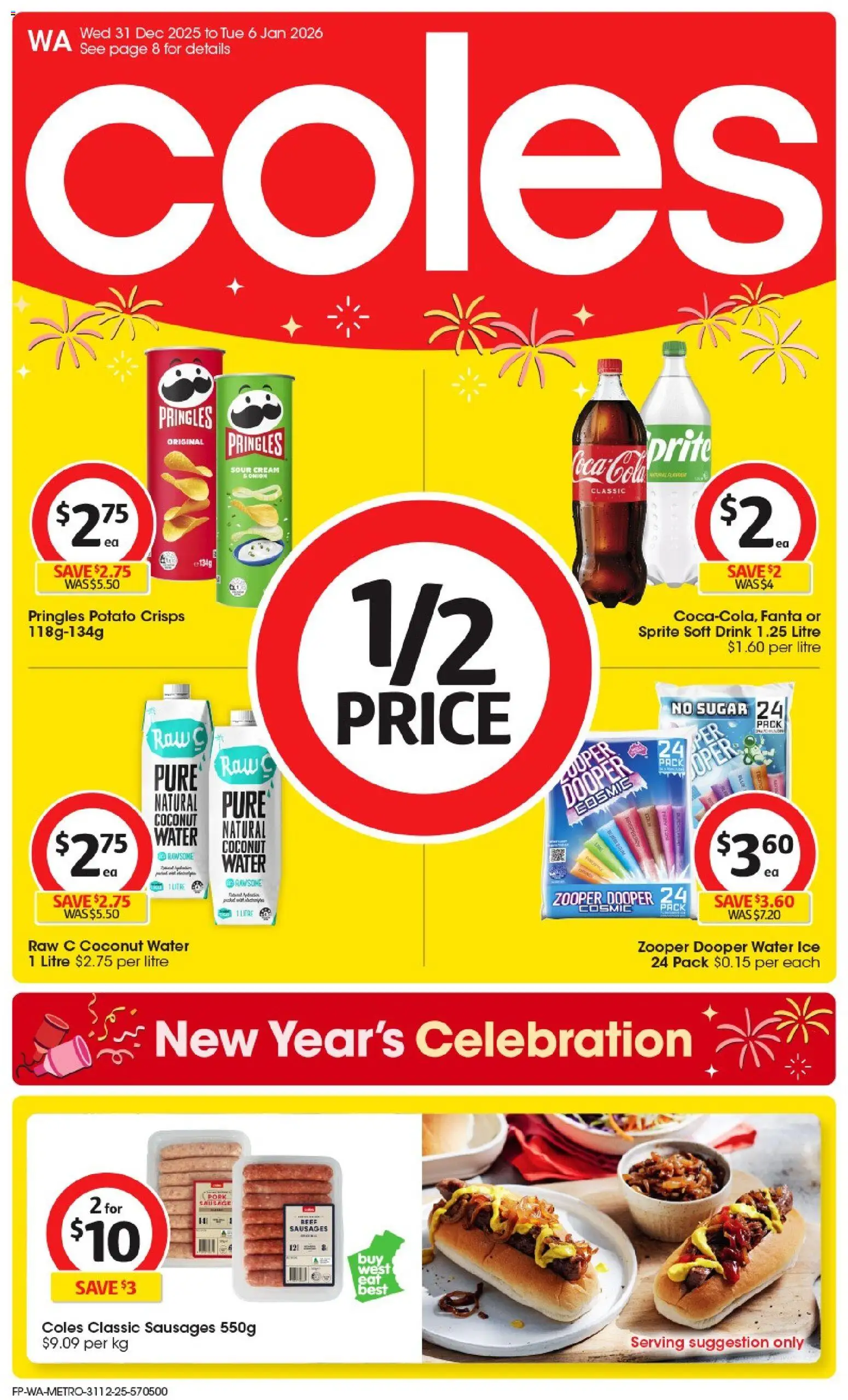 Preview of catalogue Catalogue WA from shop Coles valid 31/12/2025