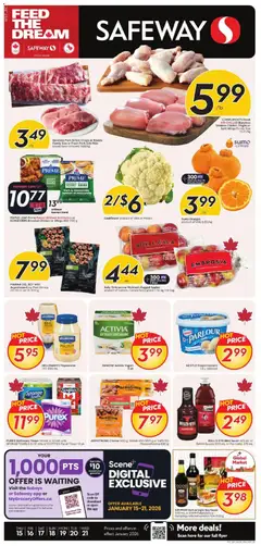 Un aperçu du dépliant Weekly Flyer - BC du magasin Safeway est valide à partir 15 janv. 2026