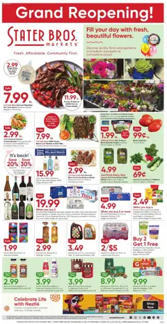 Ad Preview of Stater Bros Weekly Ad from 10/08/2025