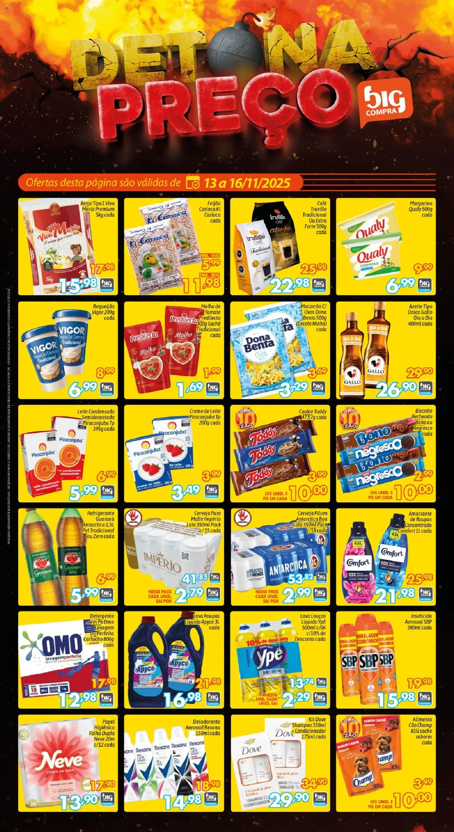 Pré-Visualização do folheto "Ofertas da semana geral" da loja Big Compra válido a partir de 13/11/2025