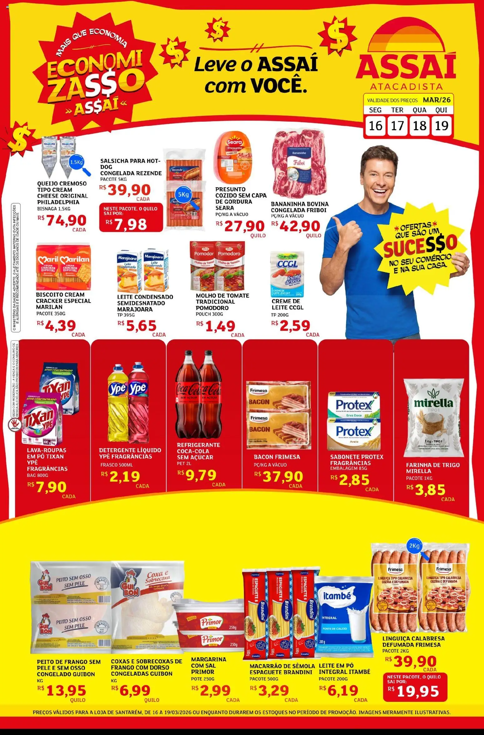 Pré-Visualização do folheto "Assaí Atacadista ofertas - PA" da loja Assaí Atacadista válido a partir de 16/03/2026
