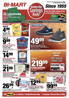 Ad Preview of Bi-Mart Weekly Ad from 10/28/2025
