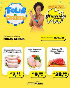 Pré-Visualização do folheto "Ofertas da semana" da loja Mineirão Atacarejo válido a partir de 09/02/2026