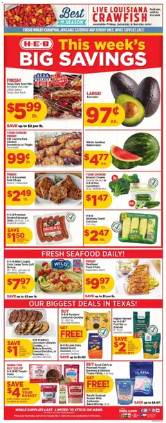 Ad Preview of H-E-B H-E-B Weekly Ad from 04/29/2026