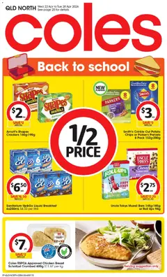 Preview of catalogue Coles catalogue QLD NORTH from shop Coles valid 22/04/2026