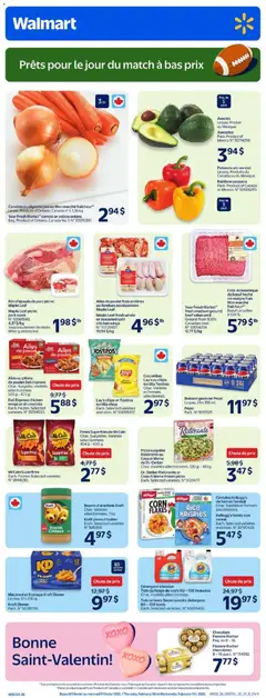 Un aperçu du dépliant Circulaire du magasin Walmart est valide à partir 5 févr. 2026