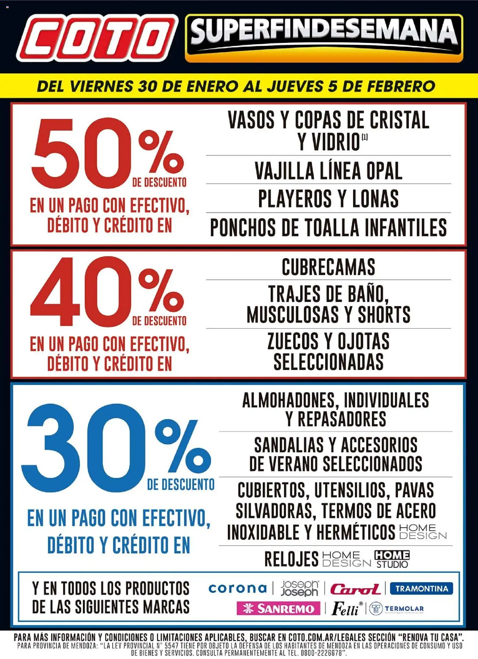 Vista previa del folleto de la tienda Coto válido desde el 30/01/2026 