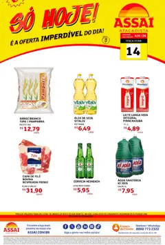 Pré-Visualização do folheto "Assaí Atacadista ofertas - DF" da loja Assaí Atacadista válido a partir de 14/04/2026