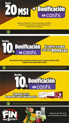 Vista previa las ofertas de la tienda Bodega Aurrerá - Buen Fin desde el 06/11/2025 | Página: 3