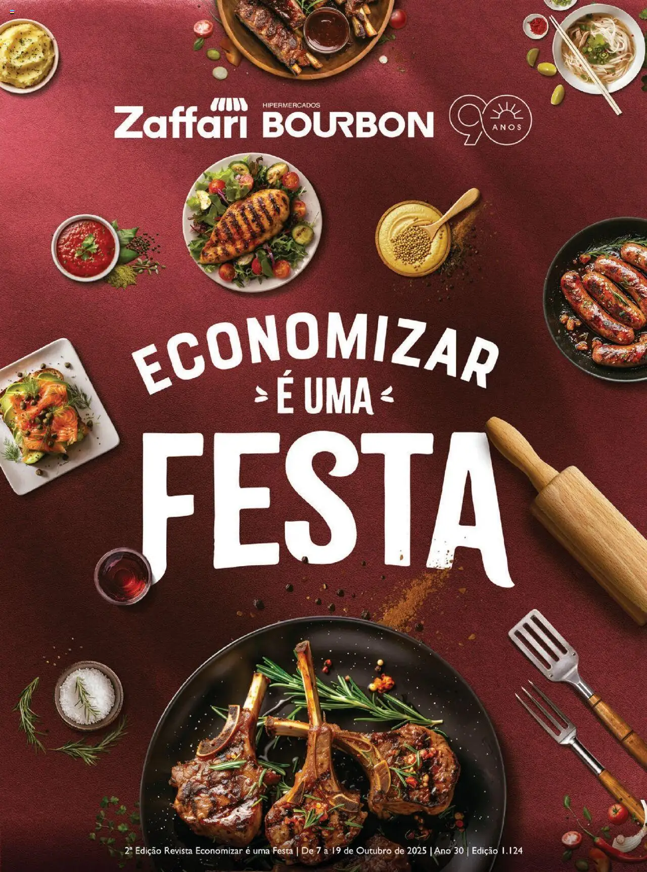 Zaffari folheto "Ofertas Economizar é uma Festa - RS" válido a partir de 07/10/2025 - número de página 1