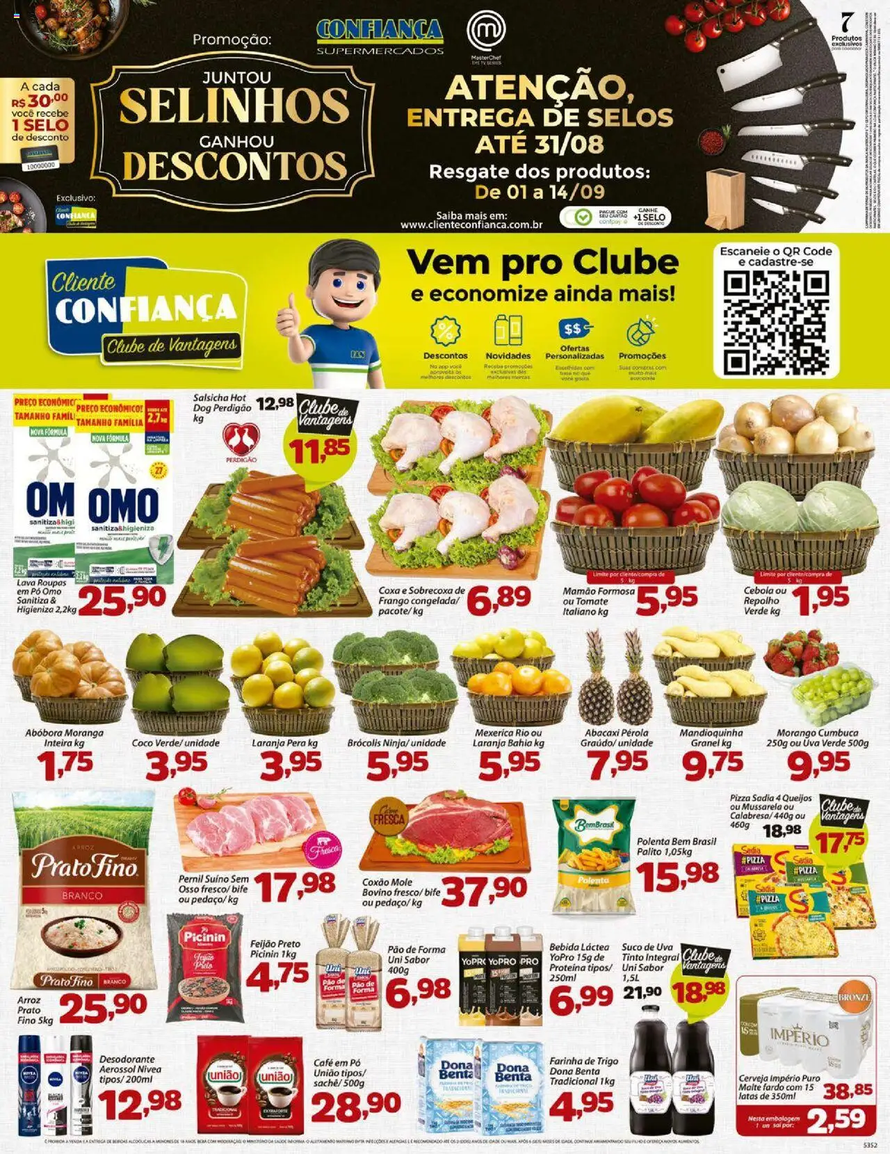 Confiança folheto "Ofertas da semana" válido a partir de 12/08/2025 - número de página 1
