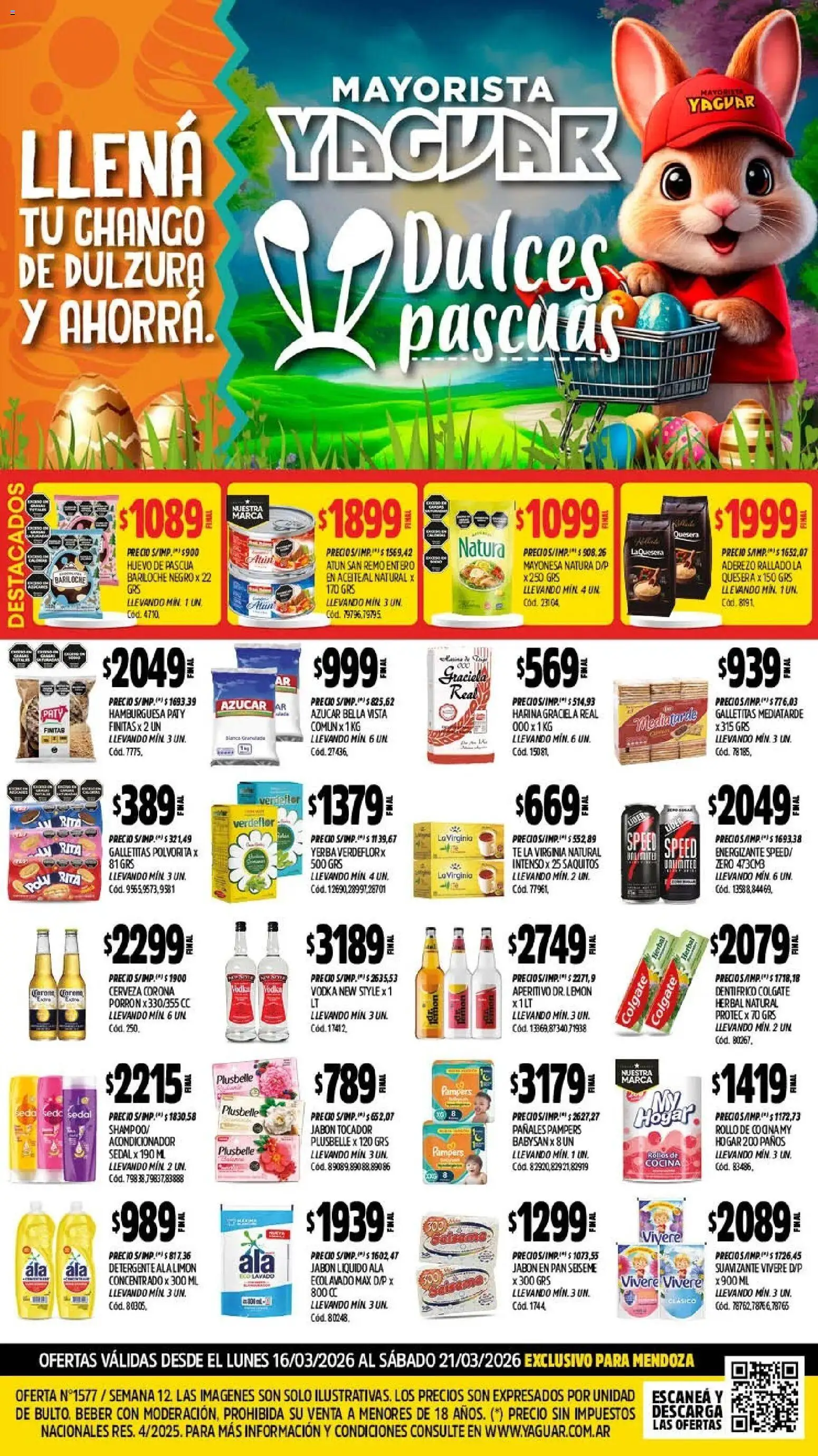 Vista previa del folleto de la tienda Yaguar válido desde el 16/03/2026 