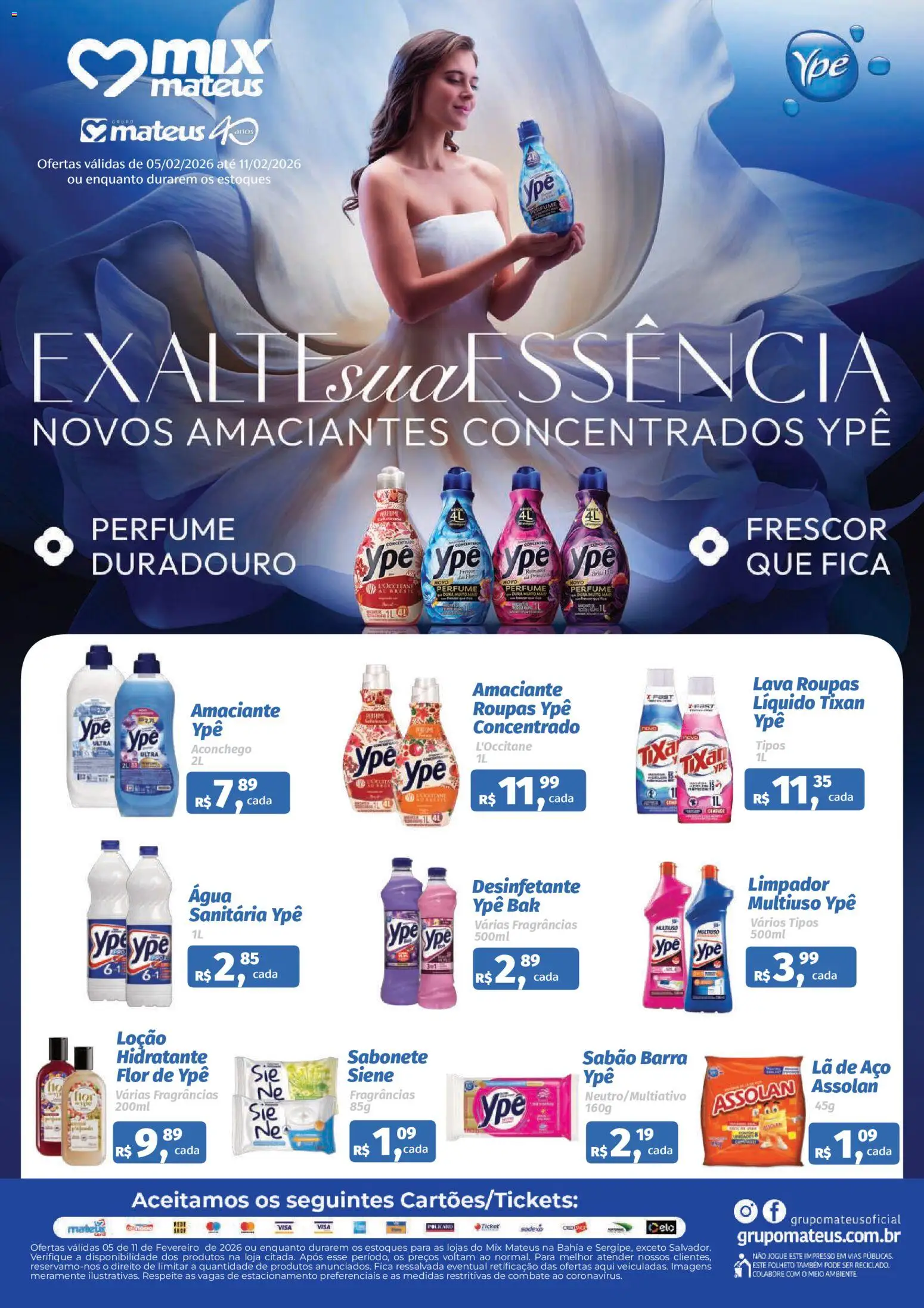 Pré-Visualização do folheto "Ofertas Festival Ype" da loja Mateus válido a partir de 05/02/2026