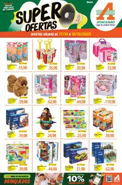 Pré-Visualização do folheto "Ofertas - SP" da loja Atacadão válido a partir de 17/10/2025