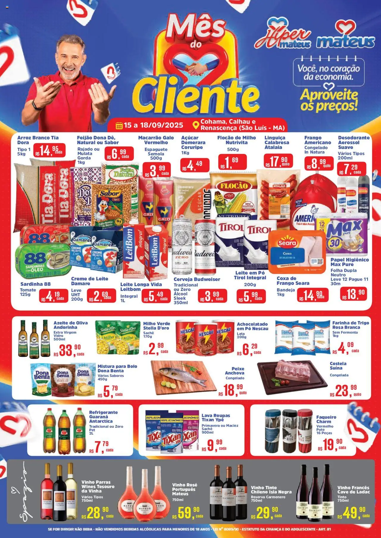 Mateus folheto "Ofertas da semana" válido a partir de 15/09/2025 - número de página 1