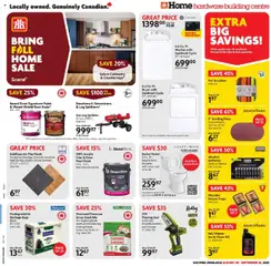 Preview of leaflet Weekly flyer / circulaire from shop Home Hardware is valid from Aug 28, 2025