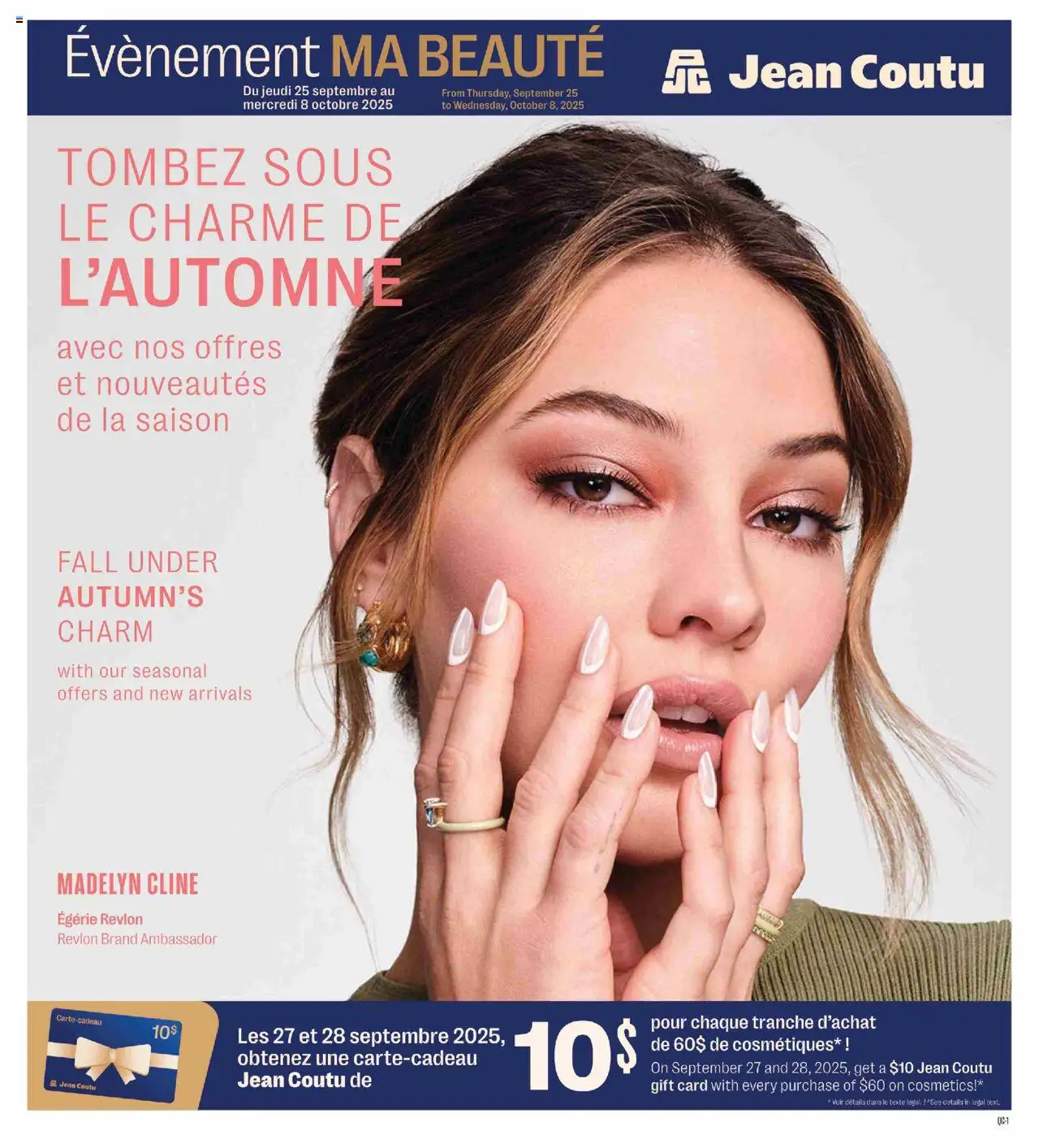 Jean Coutu flyer valid from Sep 25, 2025 - page number 1
