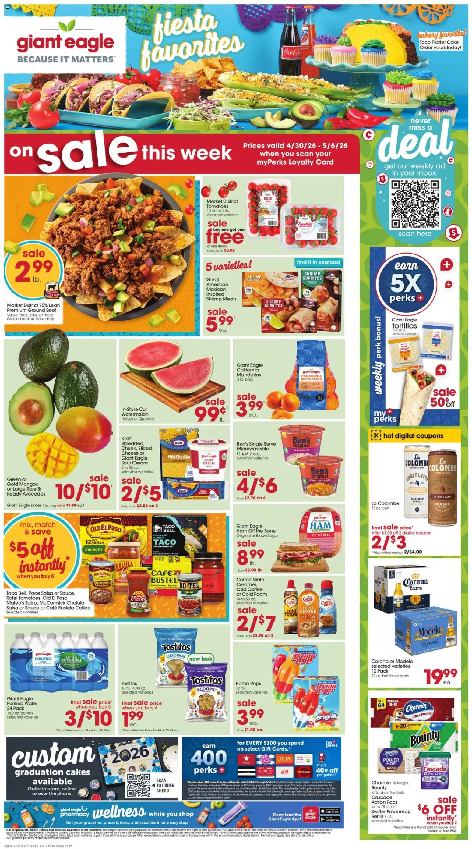 Ad Preview of Giant Eagle Giant Eagle Weekly Ad from 04/30/2026