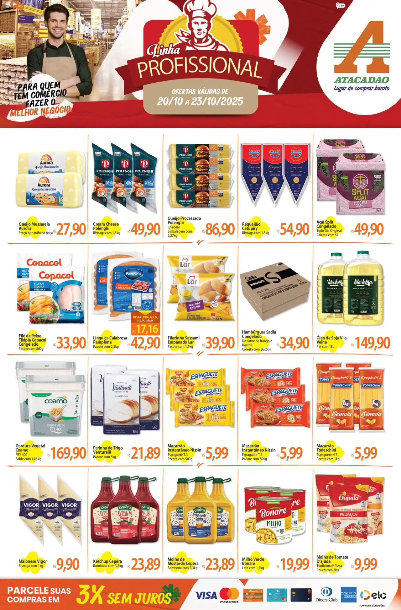 Atacadão folheto "Ofertas - PR" válido a partir de 20/10/2025 - número de página 1