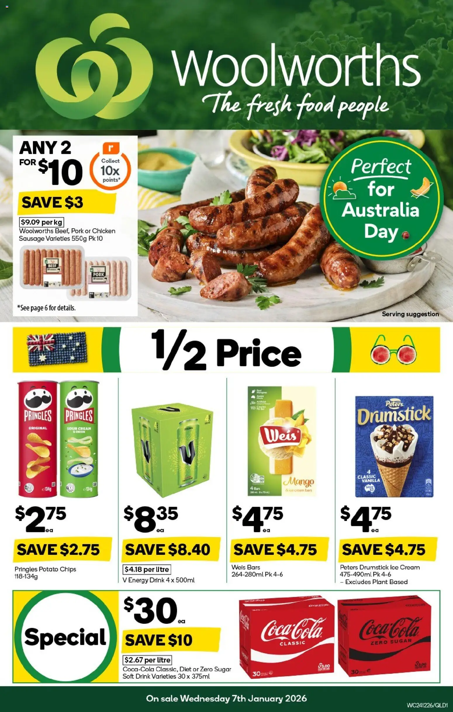 Preview of catalogue Weekly Specials Catalogue FNQ from shop Woolworths valid 07/01/2026