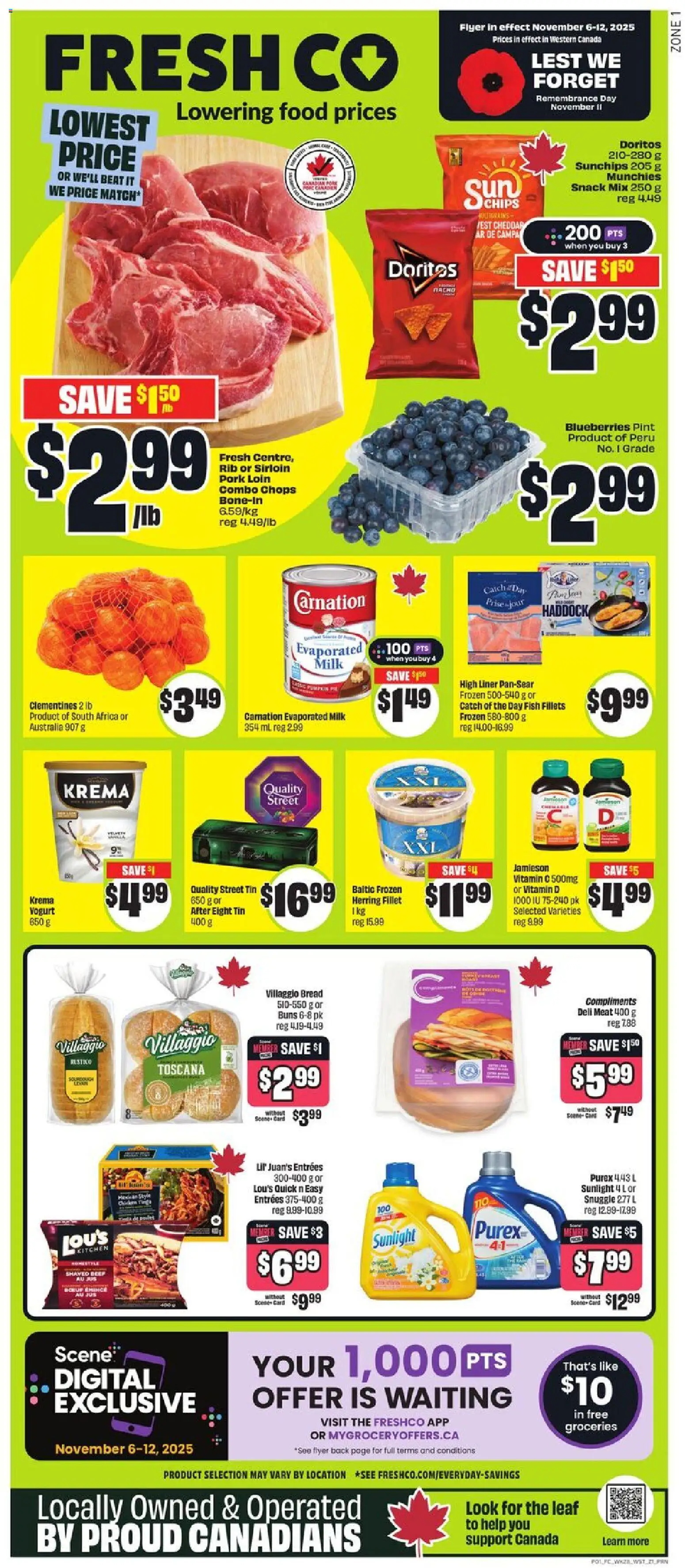 Preview of leaflet Weekly Flyer - ON from shop FreshCo is valid from Nov 06, 2025