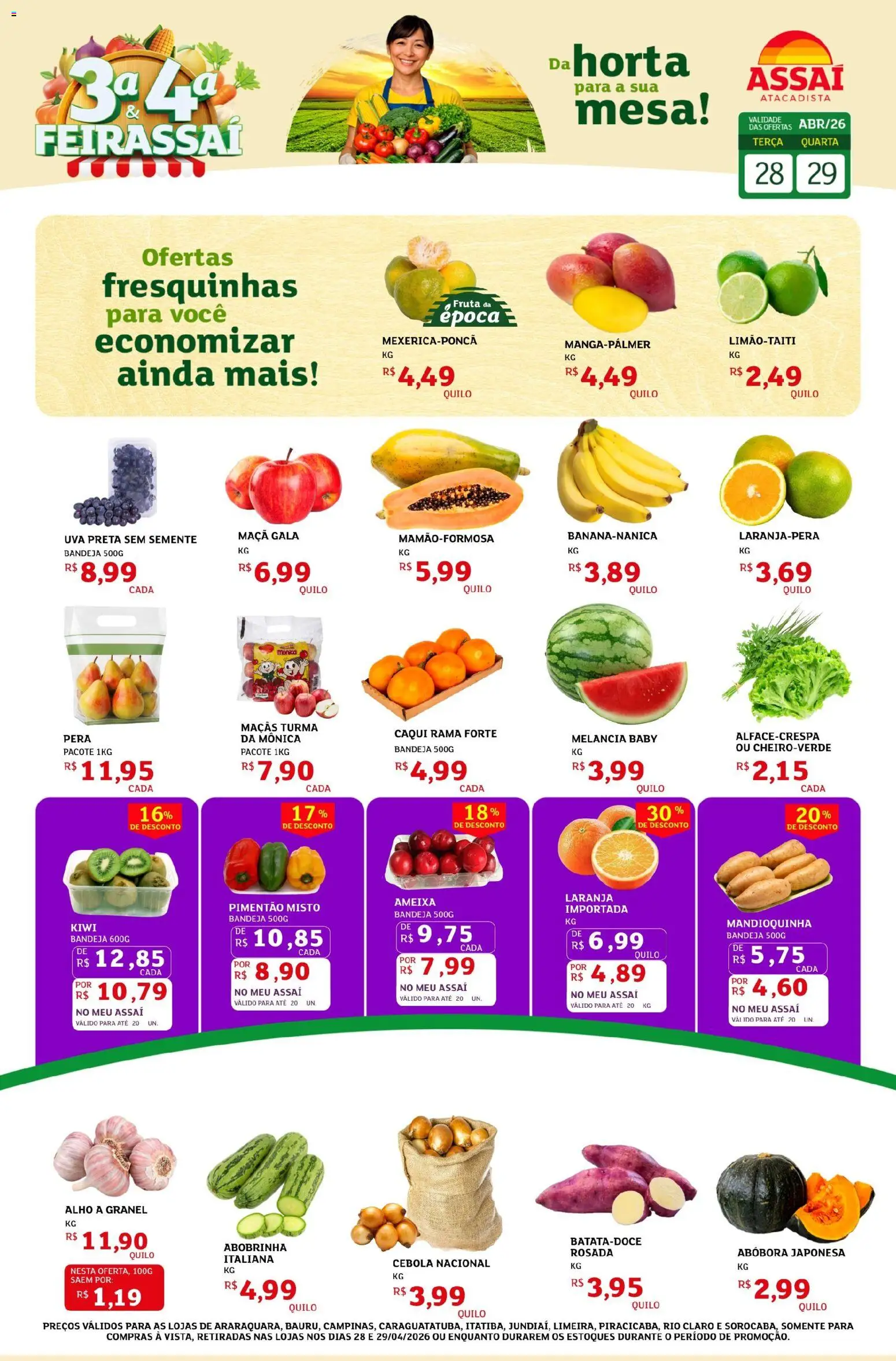 Pré-Visualização do folheto "Assaí Atacadista ofertas - SP" da loja Assaí Atacadista válido a partir de 28/04/2026
