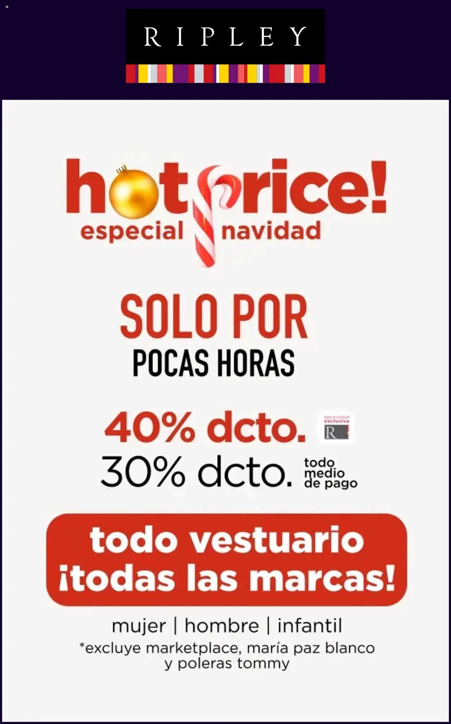 Folleto de la tienda Ripley válido desde el 16.12.2025 