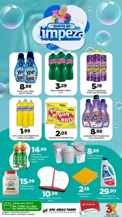 Pré-Visualização do folheto "São Judas Tadeu ofertas Limpeza" da loja São Judas Tadeu válido a partir de 25/03/2026
