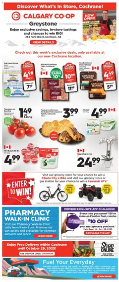 Preview of leaflet Flyer / circulaire from shop Calgary Co-op is valid from Sep 25, 2025