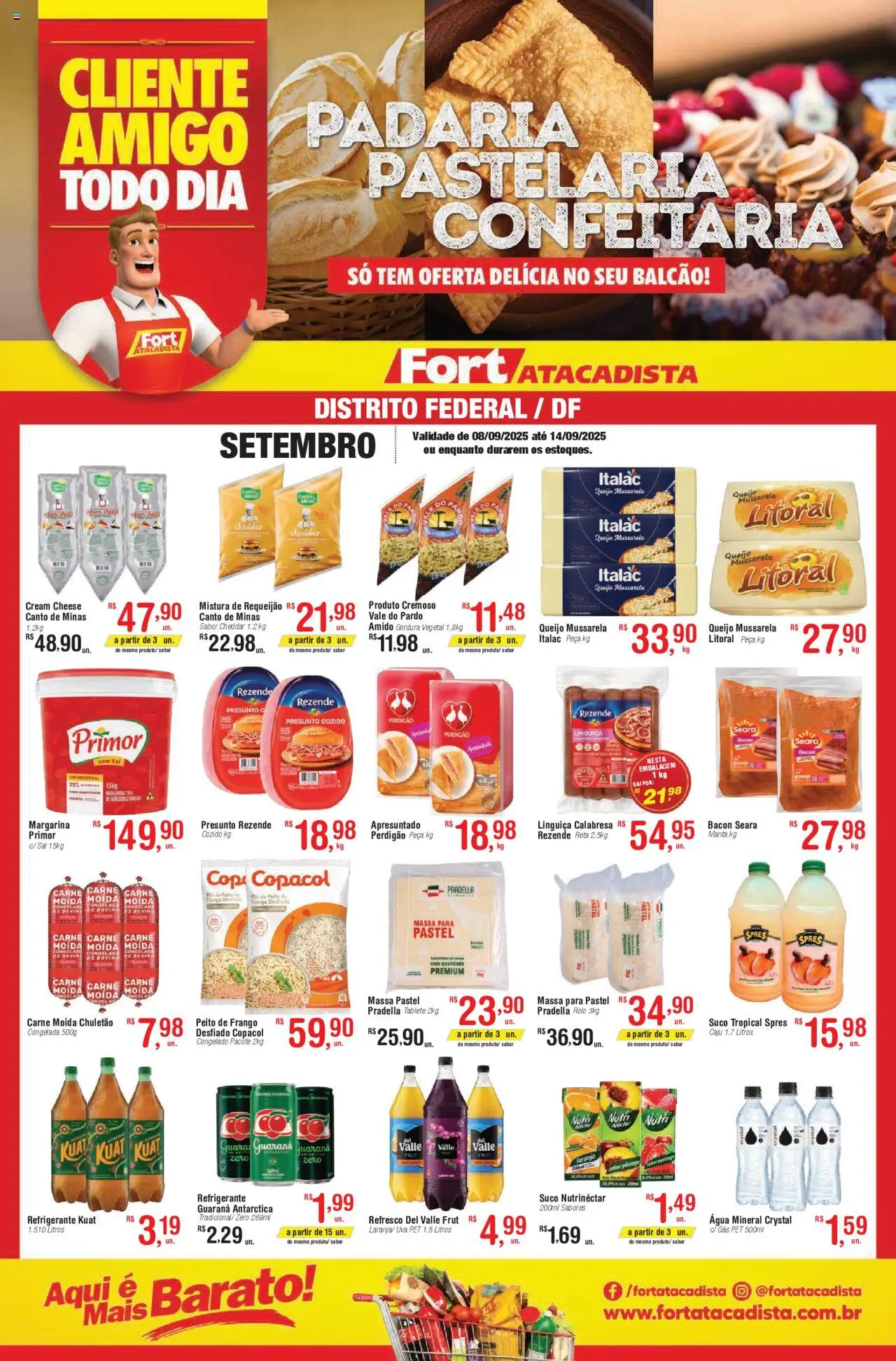 Fort Atacadista folheto "Ofertas Food Service" válido a partir de 08/09/2025 - número de página 1