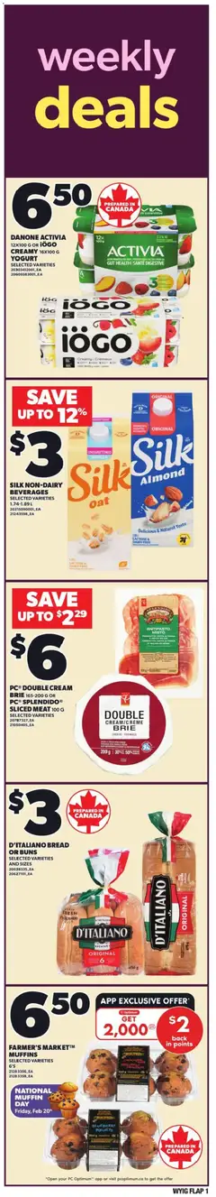 Preview of leaflet Weekly Flyer - AB from shop Loblaws is valid from Feb 19, 2026