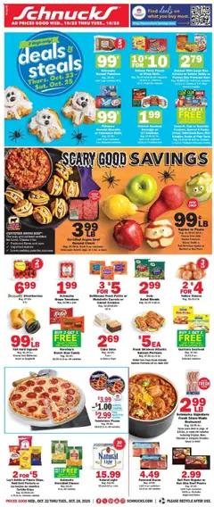 Ad Preview of Schnucks Weekly Print Ad - MO from 10/22/2025