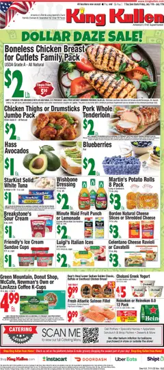 Ad Preview of King Kullen Weekly Ad from 07/11/2025