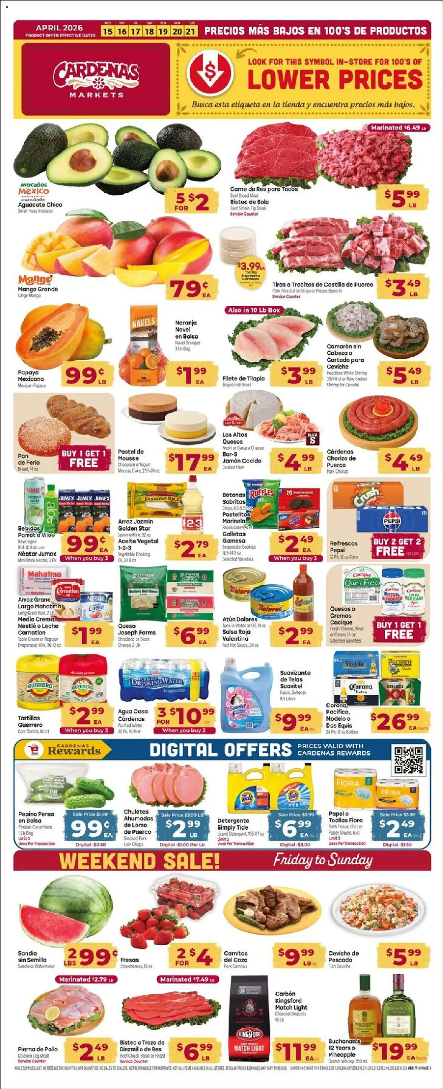 Ad Preview of Cardenas Cardenas Weekly Ad from 04/15/2026