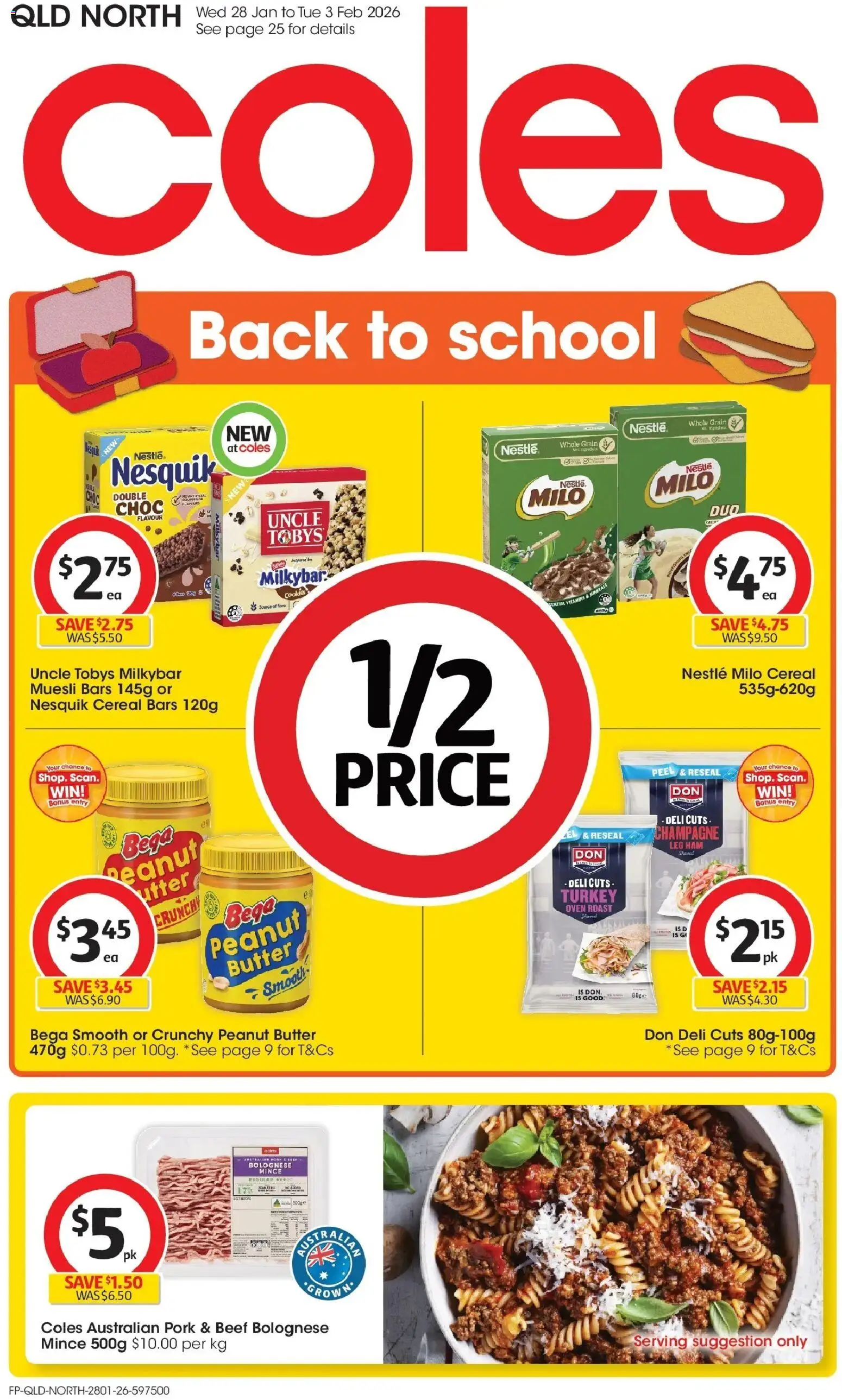 Preview of catalogue Catalogue QLD North from shop Coles valid 28/01/2026