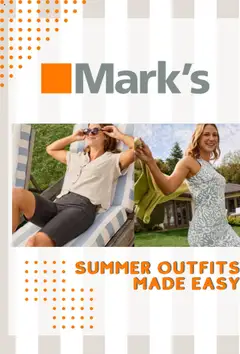 Un aperçu du dépliant Flyer / circulaire du magasin Mark's est valide à partir 28 juill. 2025