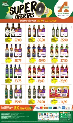 Pré-Visualização do folheto "Ofertas - AM" da loja Atacadão válido a partir de 29/10/2025