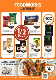 Preview of catalogue Catalogue NSW from shop Foodworks valid 04/02/2026