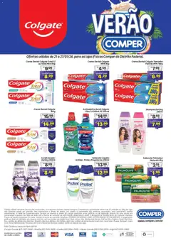 Pré-Visualização do folheto "Ofertas Colgate" da loja Comper válido a partir de 21/01/2026