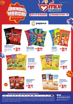 Pré-Visualização do folheto "Ofertas Grandes Marcas" da loja Mateus válido a partir de 03/12/2025