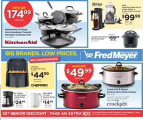 Ad Preview of Fred Meyer Home & Apparel from 10/29/2025