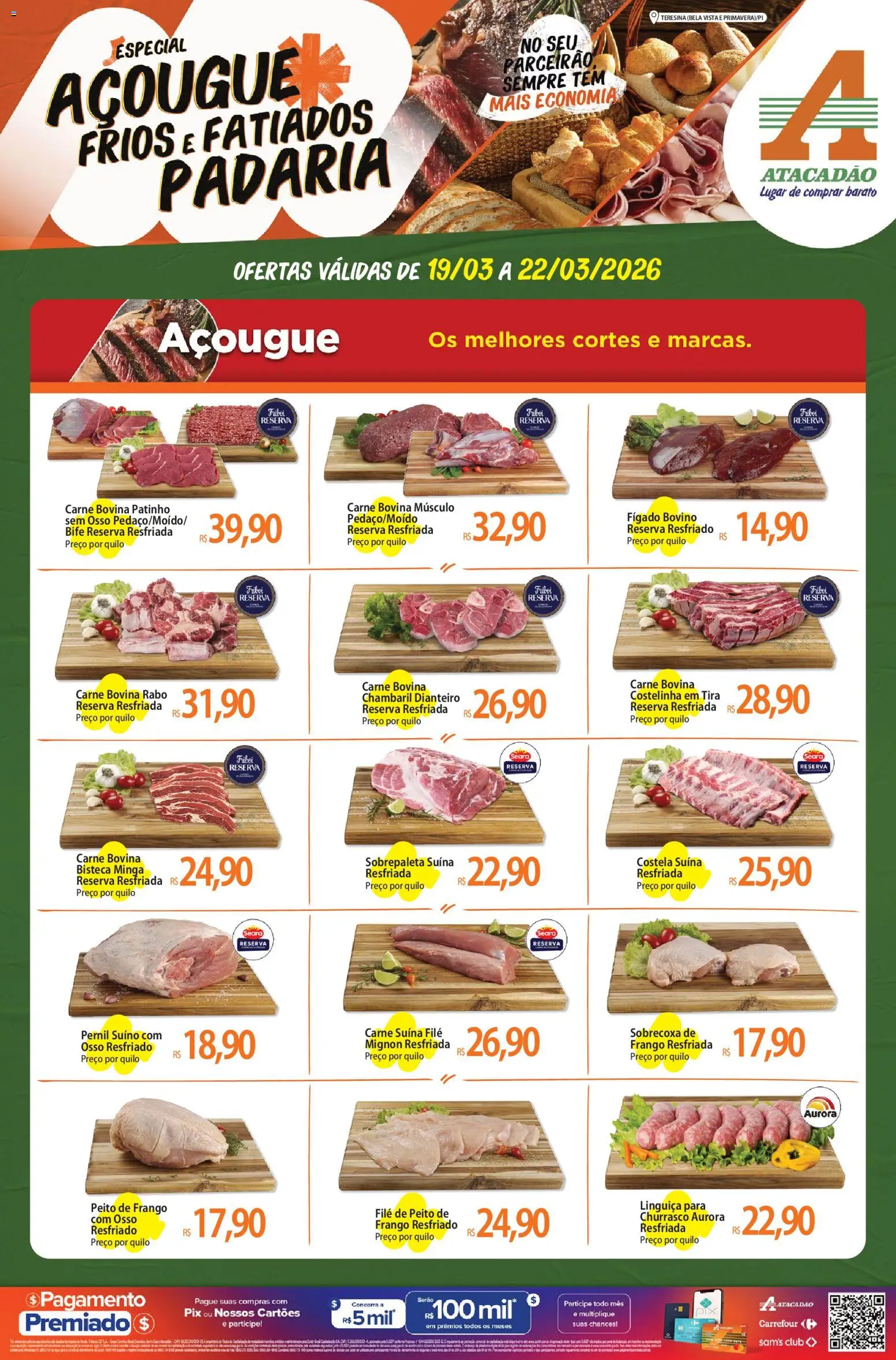 Pré-Visualização do folheto "Atacadão ofertas - PI" da loja Atacadão válido a partir de 19/03/2026