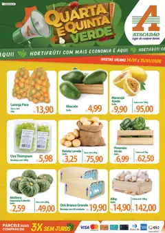 Pré-Visualização do folheto "Ofertas - SP" da loja Atacadão válido a partir de 14/01/2026