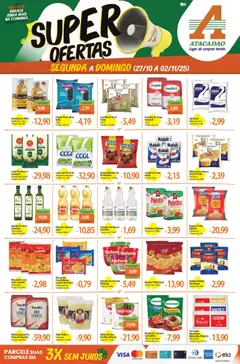Pré-Visualização do folheto "Ofertas - RS" da loja Atacadão válido a partir de 27/10/2025