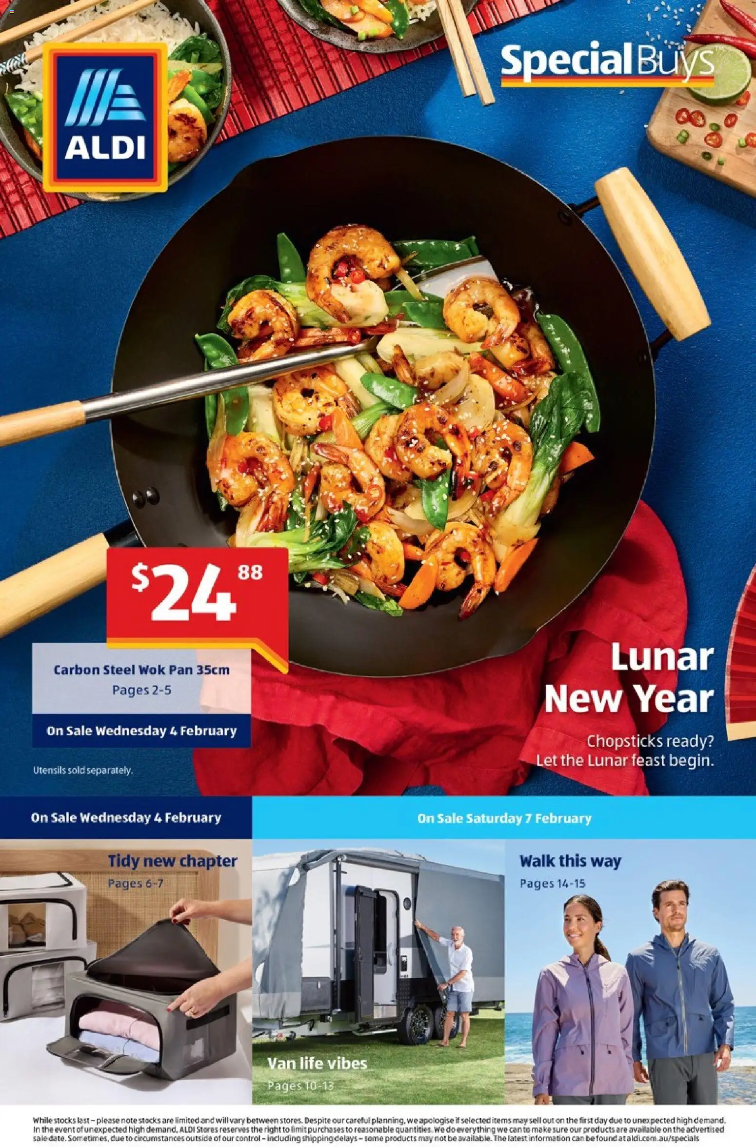 Preview of catalogue Aldi Specials Catalogue from shop Aldi valid 04/02/2026