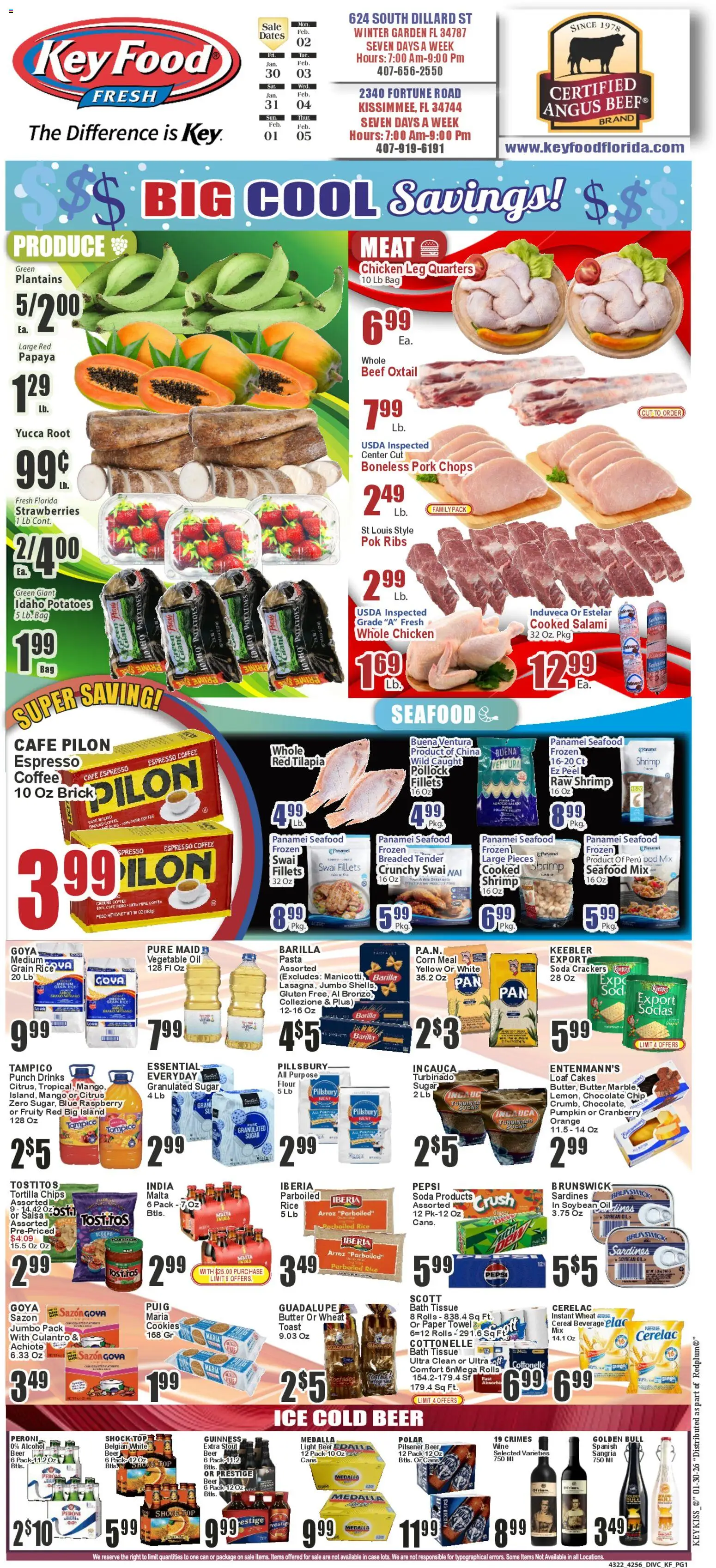 Ad Preview of Key Food Weekly Ad from 01/30/2026