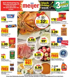 Ad Preview of Meijer Weekly Ad - MI from 11/19/2025
